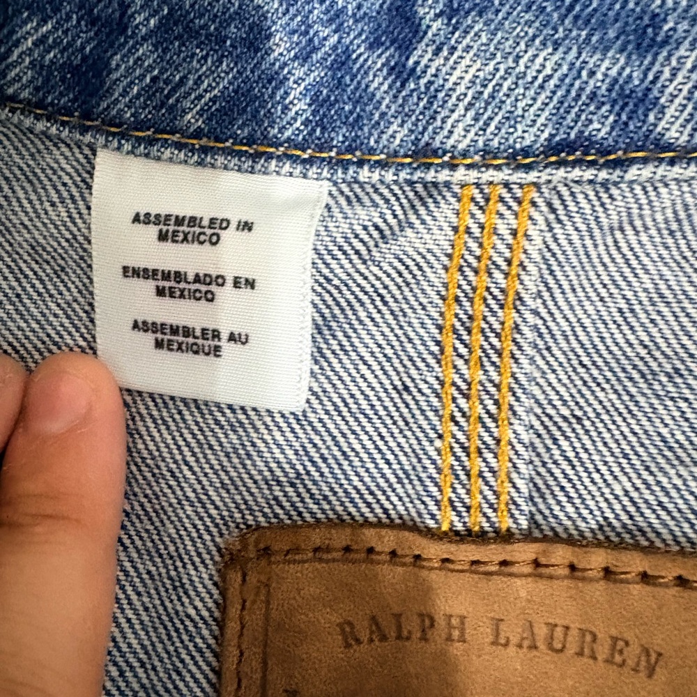 Ralph Lauren Blue Denim Jacket - Picture 4 of 5
